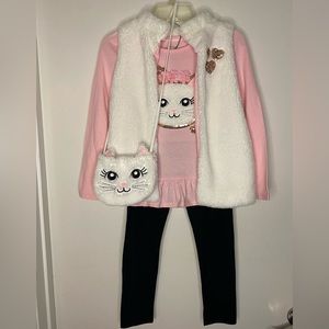 Catherine Malandrino Cute Girls Outfit Set